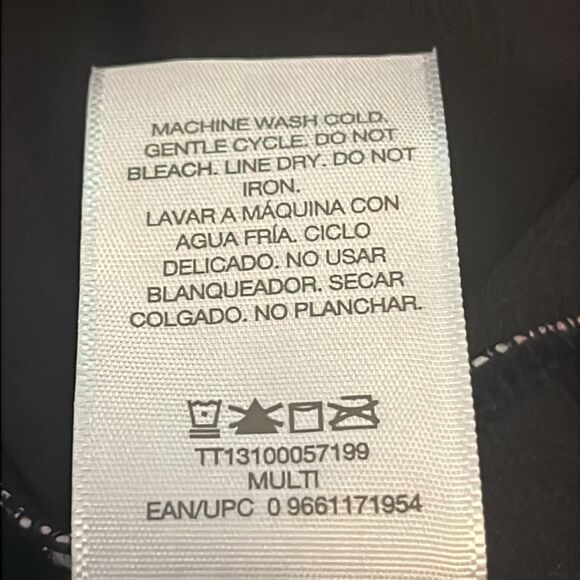 Time and Tru one shoulder ruffle floral swimsuit size large - Picture 8 of 9